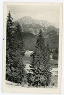 ZAKOPANE - TATRY - WIDOK ZE SCHRONISKA PTTK NA DOLINĘ CHOCHOŁOWSKĄ