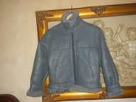 PILOTKA- RAMONESKA -R-S-SKÓRA NATURALNA -KOŻUCH NATURALNY-CUDNA.