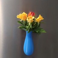 Wazon - magnes na lodówkę - niebieski