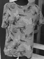 RESERVED ciekawa bluzka w szarosciach r 40-42