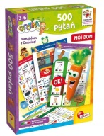 Gra edukacyjna 500 pytań MÓJ DOM Prezent dla chłopca/dziewczynki 3-6 lat