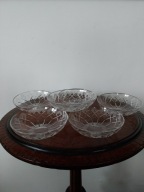 Paterki kryształowe do deserów , sałatek , lodów kpl.6 szt.