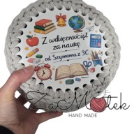 Szkatułka Koszyk zakończenie szkoły PREZENT dla nauczyciela PERSONALIZACJA