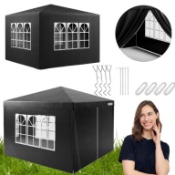 NAMIOT OGRODOWY IMPREZOWY MOCNY PAWILON ALTANA 300 X 300 X 250 CM 4 ŚCIANKI