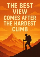 Plakat A4 | Cytat motywacyjny | Dekoracja ścienna | Minimalistyczny design