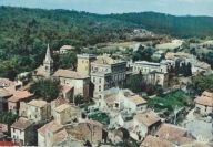 FRANCJA - ROCHEGUDE - ZAMEK - Z LOTU PTAKA