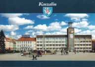 KOSZALIN - RATUSZ - BANK PEKAO S.A. - HERB