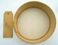 Sito stylonowe 25 cm+krajalnica do twardych warzyw