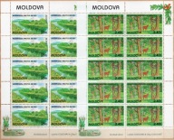 MOŁDAWIA flora i ssaki Mi 305-6**arkusiki