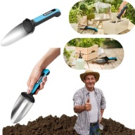 ŁOPATKA OGRODOWA WĄSKA DO ZIEMI SADZENIA ROŚLIM OGRODU METALOWA CELLFAST