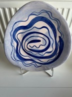 Patera fajans WŁOCŁAWEK pikasiak pikasy 29cm new look