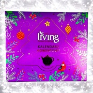 KALENDARZ ADWENTOWY Z HERBATĄ HERBATA IRVING 24 DNI ŚWIĄTECZNY 24 PREZENT