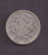 Portugalia - srebro - 2-1/2 Escudos 1946 rok