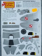 Super Model 1/99 samolot PZL P50 JASTRZAB