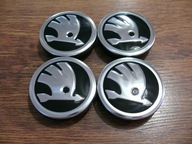 Komplet 4 SZT Oryginalne Dekielki Skoda 55 mm 5E0601151