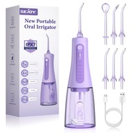 Irygator do Jamy Ustnej Sejoy 350 ml Fioletowy do Czyszczenia Zębów