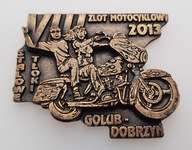 Znaczek, odznaka, blacha zlotowa, motocyklowa No.2975