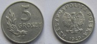 Polska 5 groszy 1949