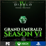 Diablo 4 IV Grand Emerald | Grand Gems ( Wielkie Klejnoty ) Sezon 6 Vessel