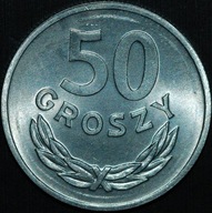 50 groszy 1971 - menniczy egzemplarz