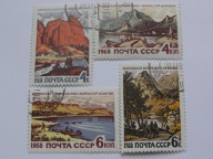 ZSRR - kurorty w Kraju Rad - Mi. 3555-58 - kasowane