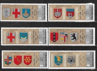 Y.A.R. - herby miast gospodarzy letnich I.O. 1968 ** M 832-7 (2148)