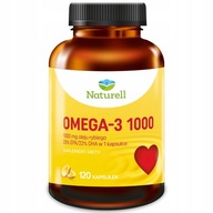 Naturell Omega-3 1000 kwasy omega 3 120 kapsułek