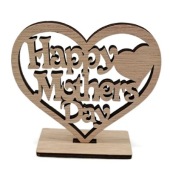 Drewniane Serce prezenty na dzień ojca, dzień matki (dzień matki)