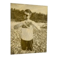 Zdjęcie grawerowane w sklejce A4 wyjątkowy prezent dla niej dla niego