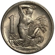 CZECHOSŁOWACJA - 1 KORONA - 1946