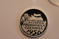 10 złotych z 1996 r 40. rocznica Wydarzeń Poznańskich