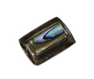 Zawieszka wisior macica perłowa srebro 925