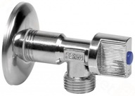 Zawór kulowy kątowy 1/2x3/8",rozeta Onnline HAN511
