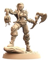 Female Orc Warrior Orkowa Wojowniczka D Druk 3D NSFW