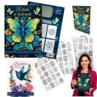 KOLOROWANKA DLA DOROSŁYCH DZIECI ANTYSTRESOWA ART THERAPY RELAKS