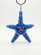 Breloczek Tattooed Starfish - Brelok Druk 3D