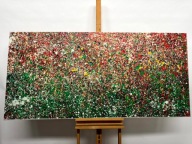 OBRAZ NA PŁÓTNIE | „Z PRZYMRÓŻENIEM OKA" | WŁODZIMIERZ ZAPART 90X200CM