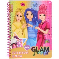 Modelki STUDIO PROJEKTOWANIA XL Dress Me Up SZKICOWNIK NAKLEJKI SZABLONY