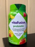 Vitafusion Probiotic Gummies 70 szt. 5 Billion CFU Probiotyk Smak Owocowy
