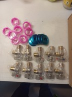 Zawór kulowy kątowy 1/2 x 1/2 cala zawór do baterii łazienkowych 10szt NOWE