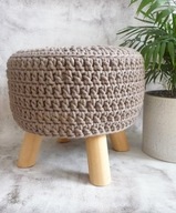 MAMAJASTUDIO Pokrowiec na stołek,taboret, 40cm,kolory.