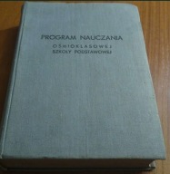 Program nauczania ośmioklasowej szkoły podstawowej Stołowski