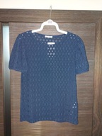 Granatowa ażurowa bluzka Orsay rozmiar M nowa