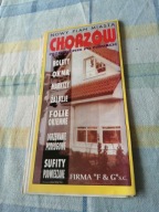 Chorzów stary plan miasta