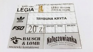 stary bilet LEGIA Warszawa - AMICA Wronki