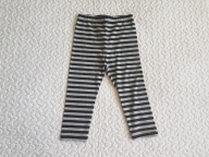 Wójcik legginsy 3/4 szare w paski nowe roz 116