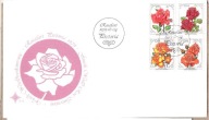 Afryka Pd. 1979 FDC 4zn. kwiaty róże