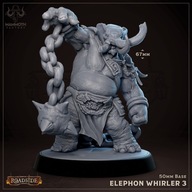 Elephon Whirler #3 - Roadside - figurka RPG DnD D&D - druk 3D 14K