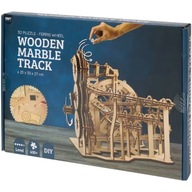 DREWNIANY TOR KULKOWY 3D WOODEN MARBLE TRACK ZRÓB TO SAM DIY 430 ELE N