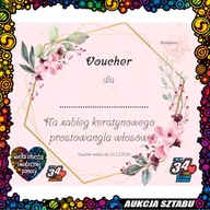 Voucher na Keratynowe Prostowanie Włosów - Błonie